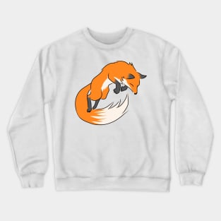 Jumping fox Crewneck Sweatshirt